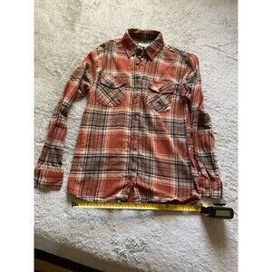 Kids Plaid Shirt All Cotton Deadstock Multicolor Outdoor Size XS Flannel Cowboy
